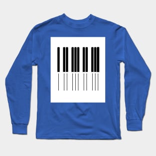 Proud Pianist Piano Lovers Wing Long Sleeve T-Shirt